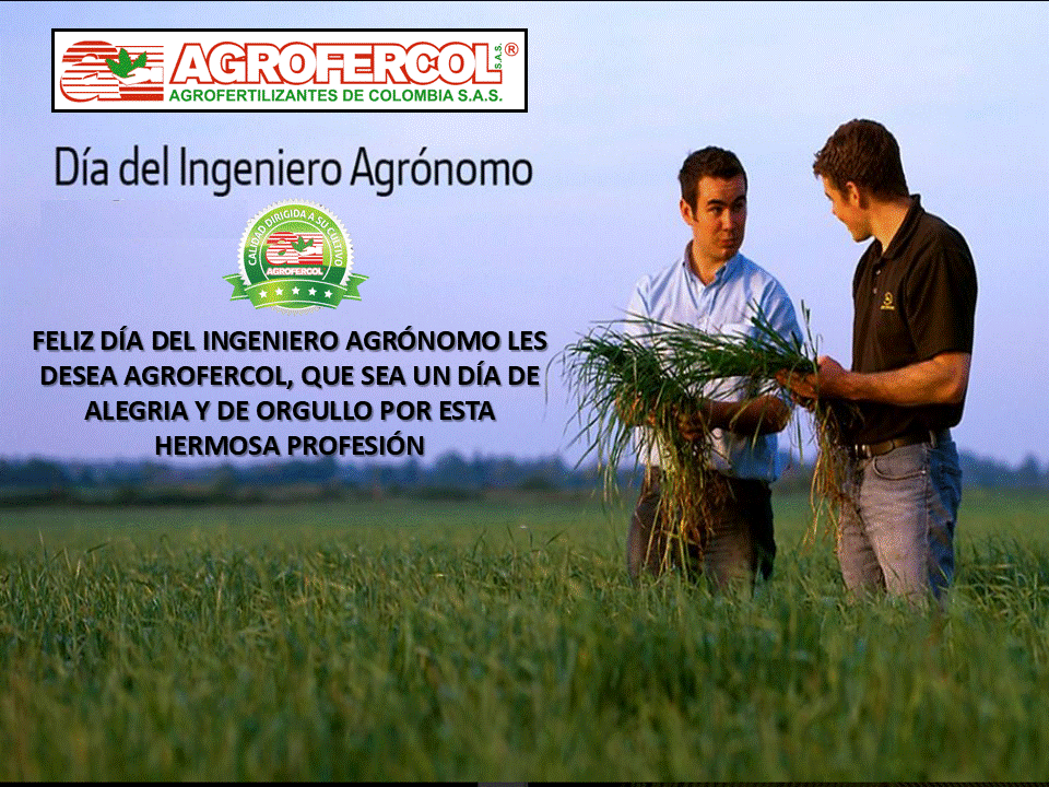 FELIZ DÍA DEL INGENIERO AGRÓNOMO