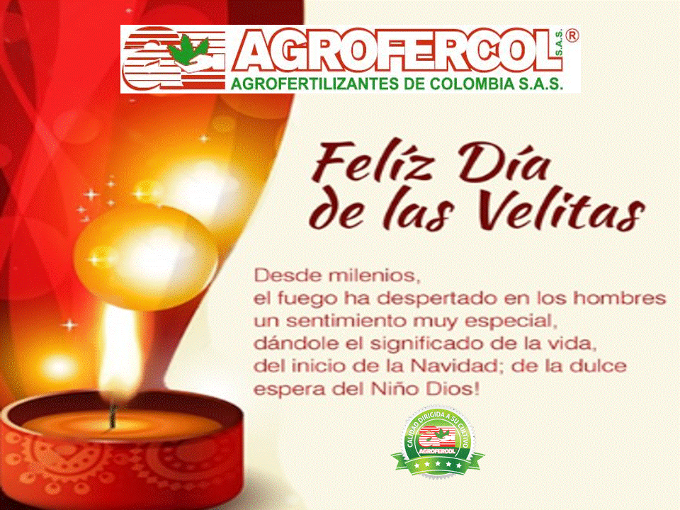 Feliz día de las velitas